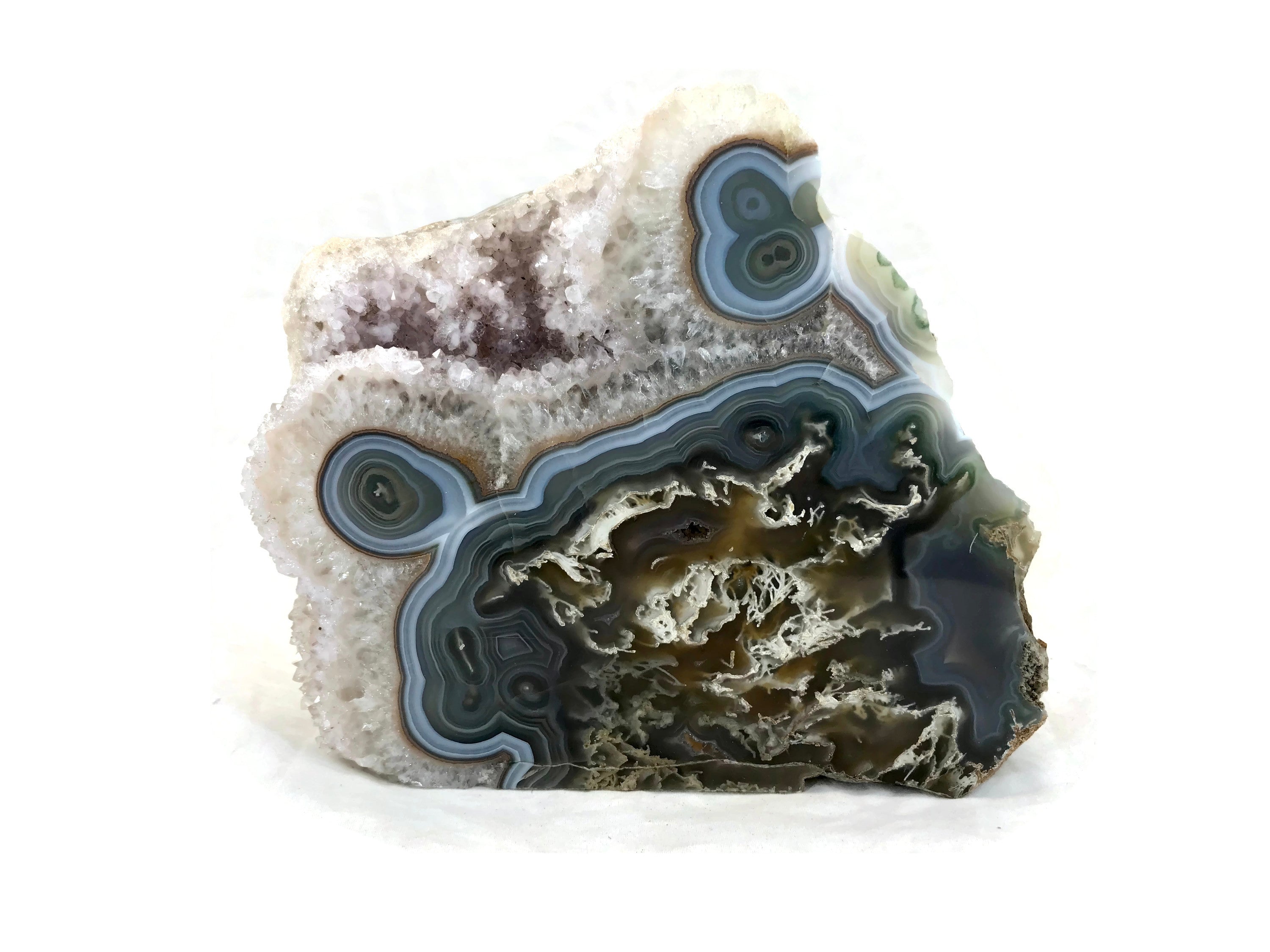 Patterned Brazilian Agate Slab