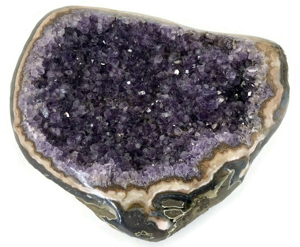 Amethyst Crystal Filled Bowl Geode