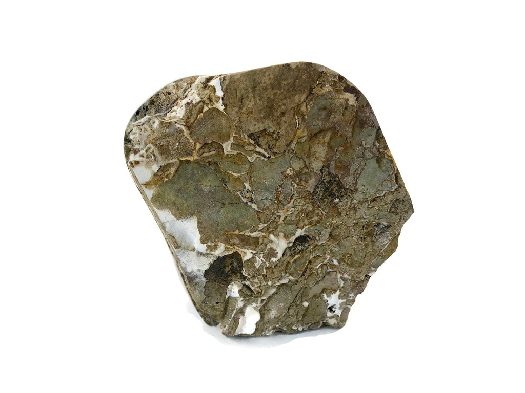 Colorful Microcrystalline Quartz With Amethyst Freeform