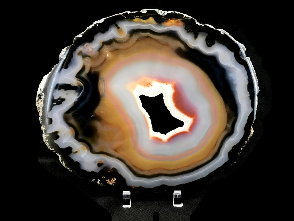 Multicolored Brazilian Agate Slice