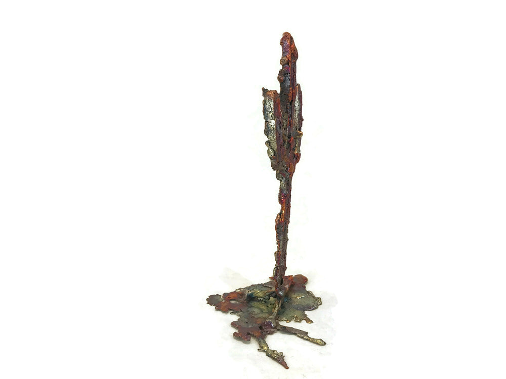 Standing Splash Copper Saguaro Cacti