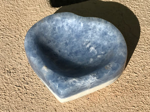 Calming Blue Calcite Bowl