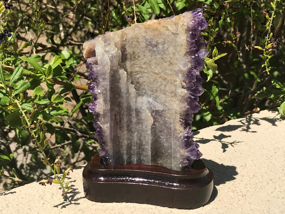 Translucent Uruguayan Amethyst Plate
