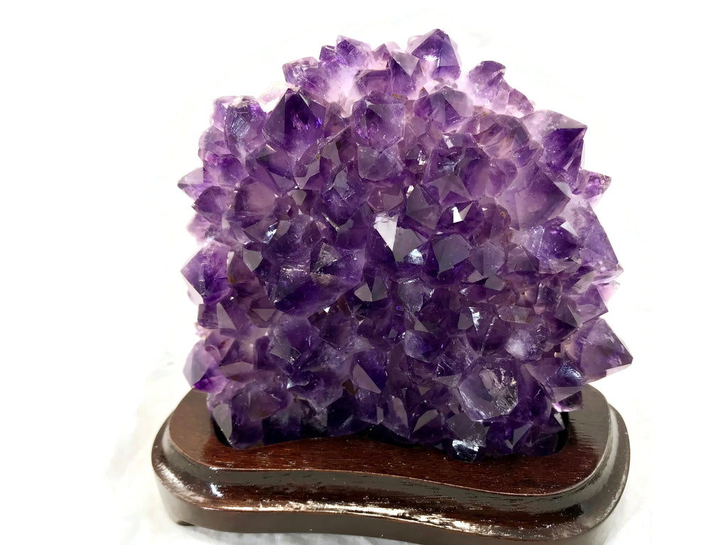 Brilliant Amethyst Crystal Cluster