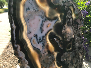 Pastels Agate Slice