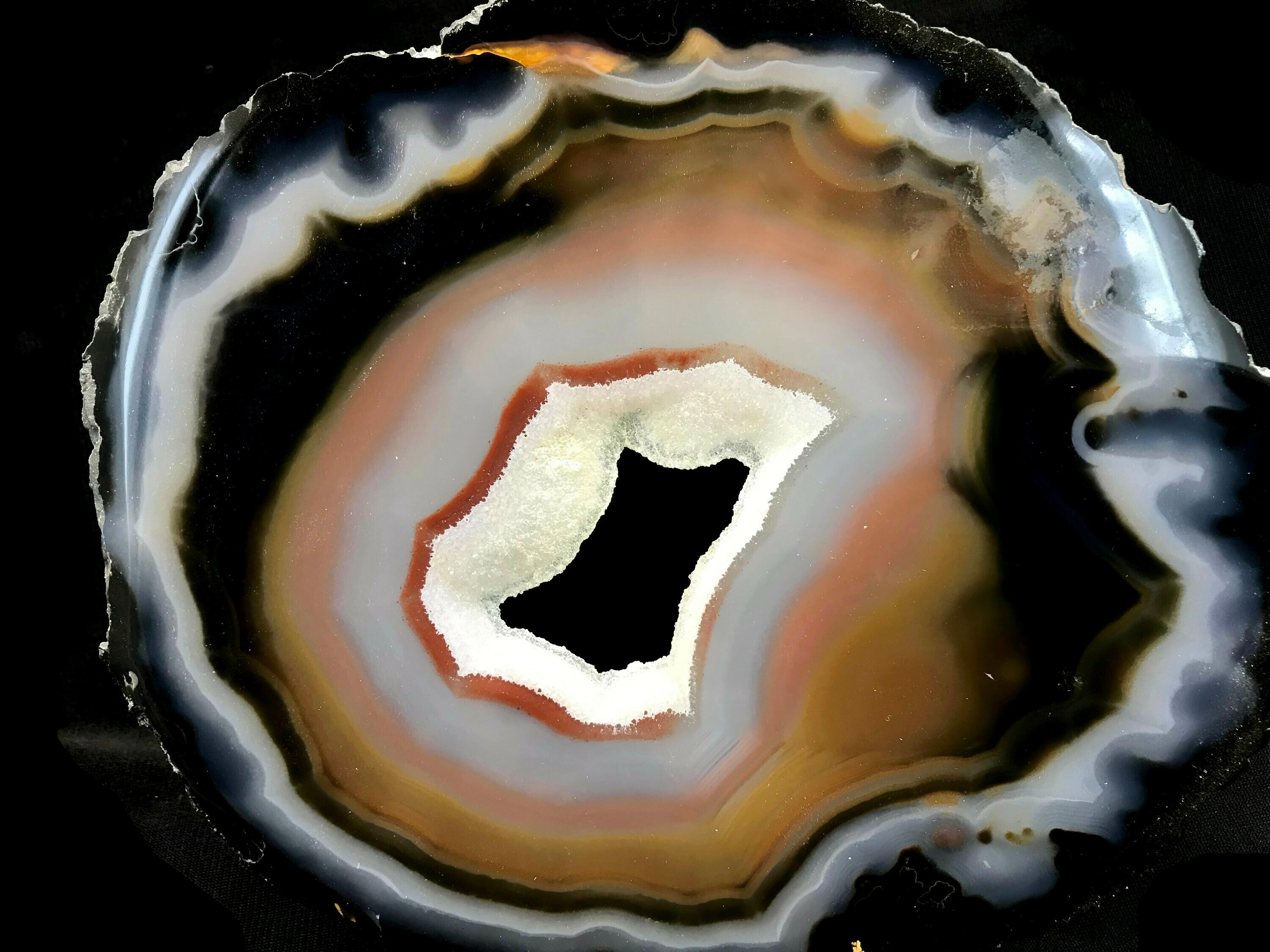 Multicolored Brazilian Agate Slice