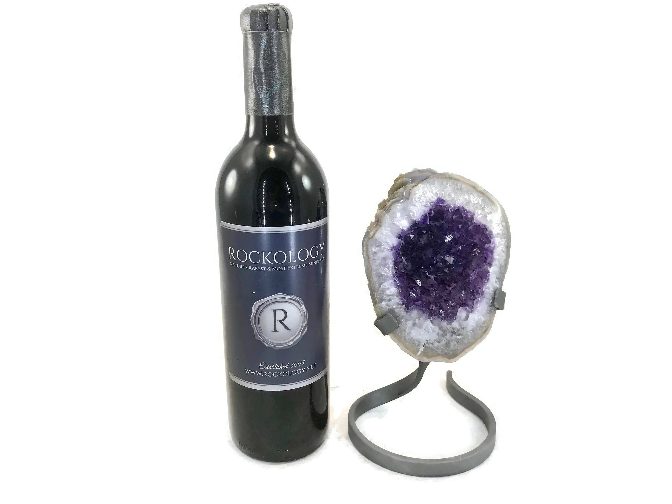 Standing Amethyst Geode