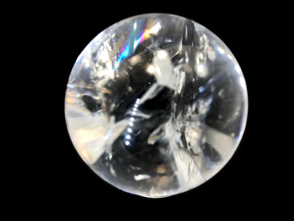 Rainbow Quartz Crystal Sphere