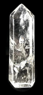 Tower of Clear Quartz Crystal with Inclusions