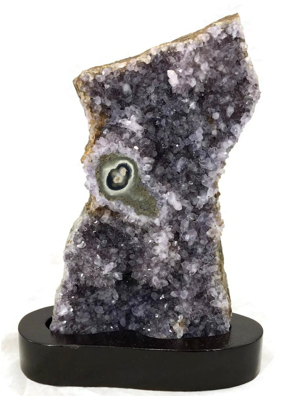 Green Eyed Uruguayan Amethyst Cluster