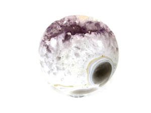 Lavender Amethyst with Agate Sphere