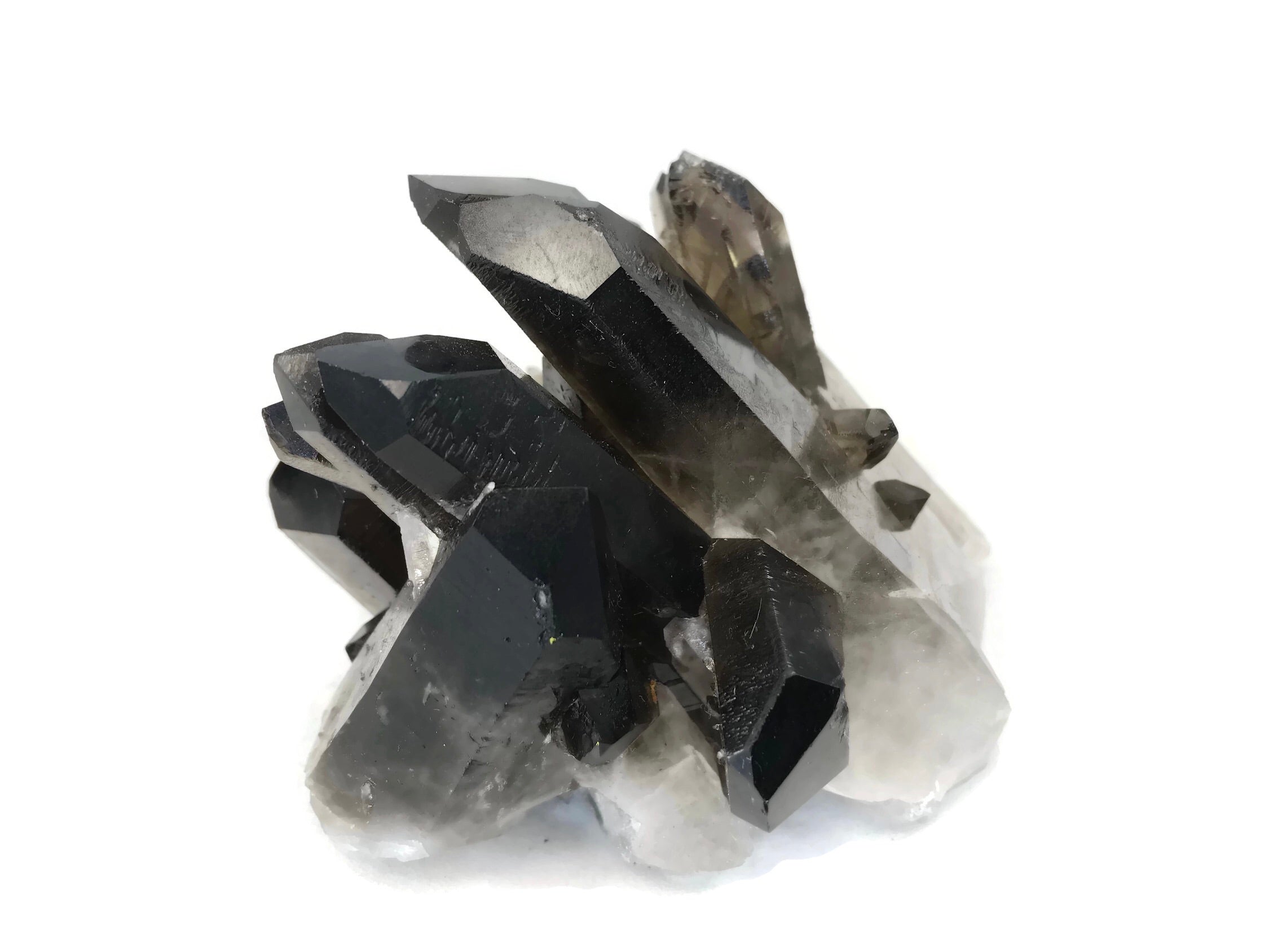 Black Quartz Cluster