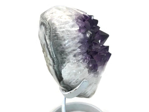 Standing Uruguayan Amethyst Heart