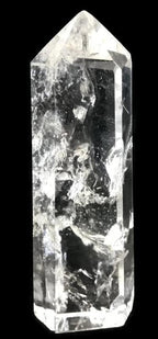 Tower of Clear Quartz Crystal with Inclusions