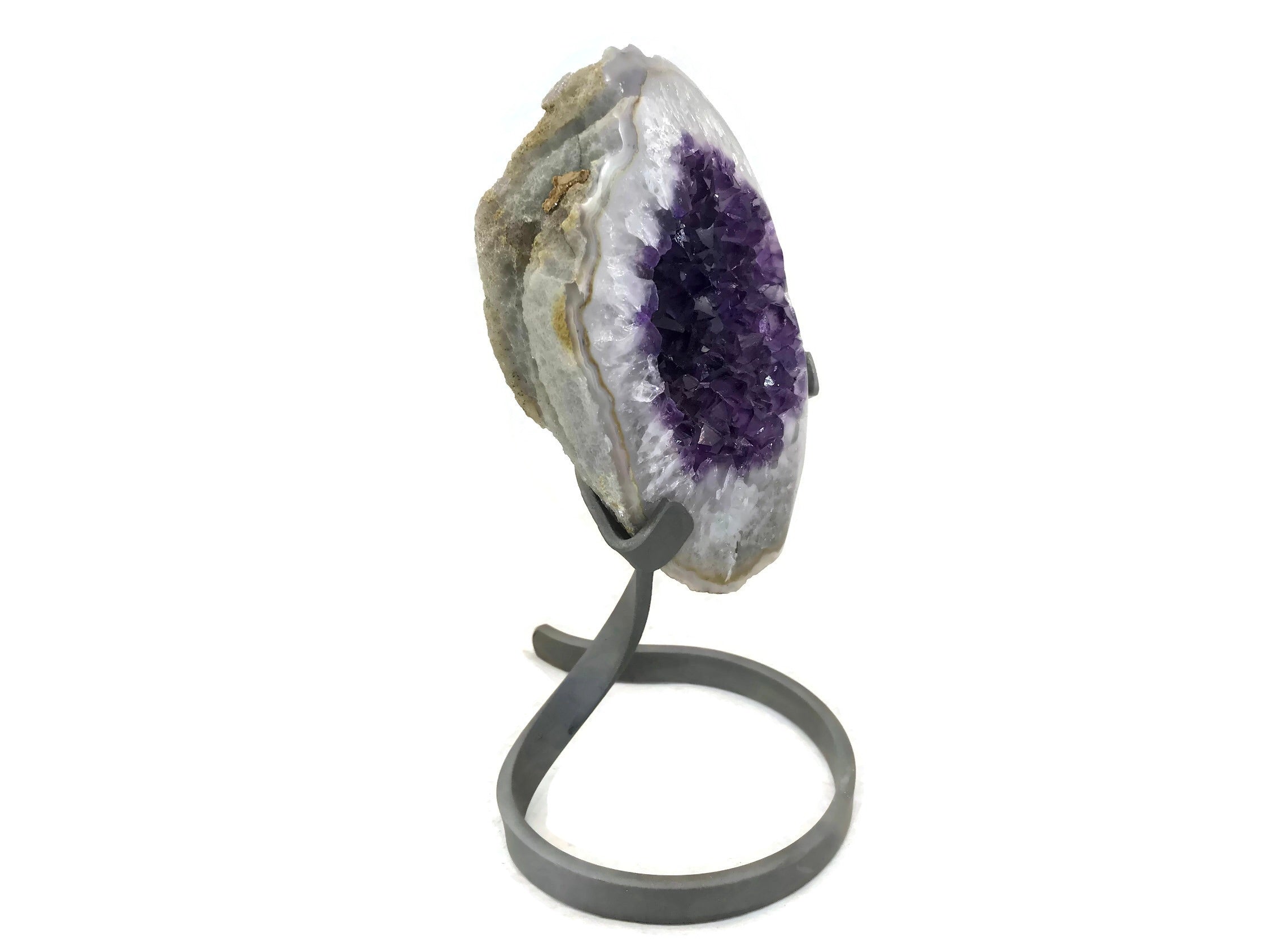 Standing Amethyst Geode