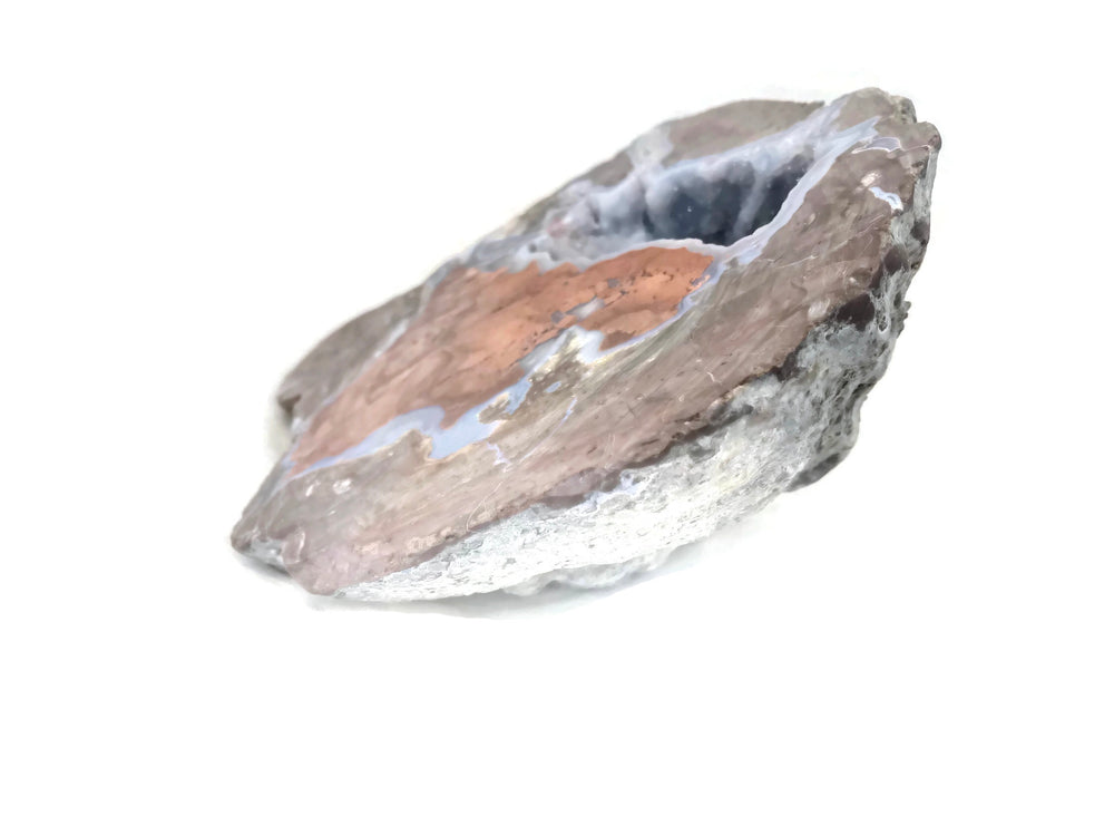 Sparkling Microcrystalline Quartz Dugway Geode