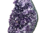 Green Agate Trimmed Amethyst