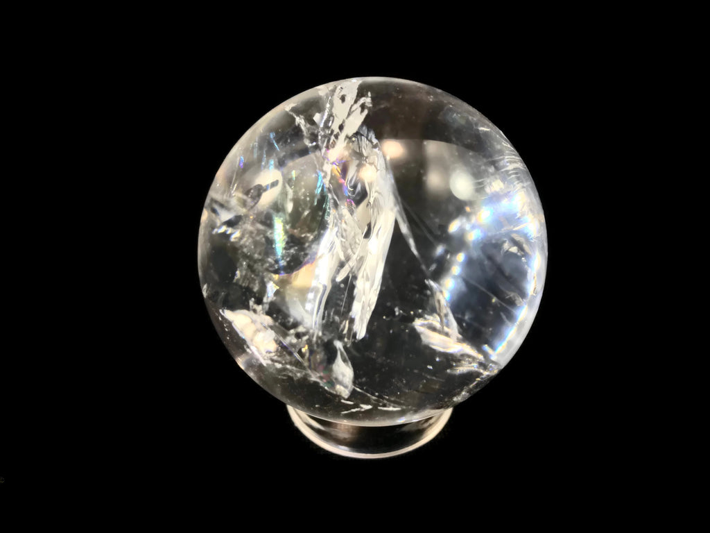 Rainbow Quartz Crystal Sphere
