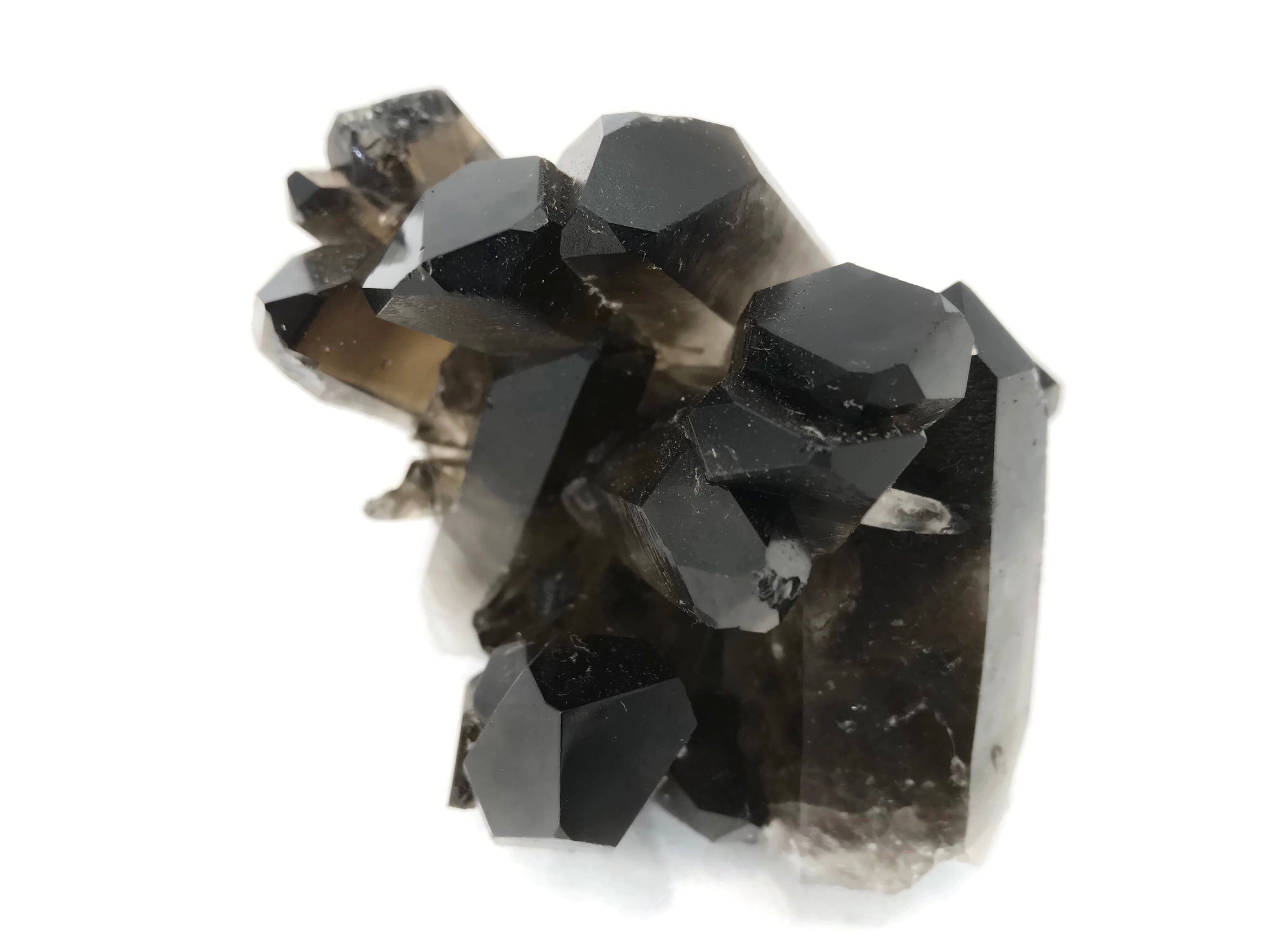 Black Quartz Cluster