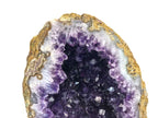 Unusual Blond Skinned Amethyst Geode with Custom Stand
