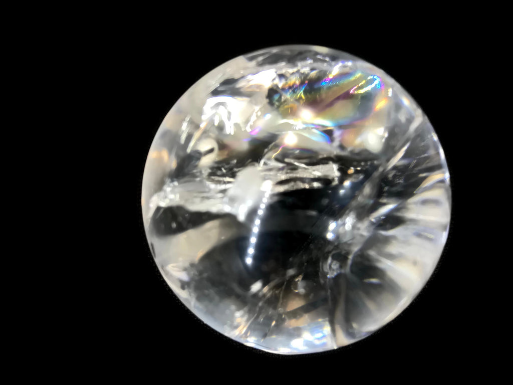 Rainbow Quartz Crystal Sphere