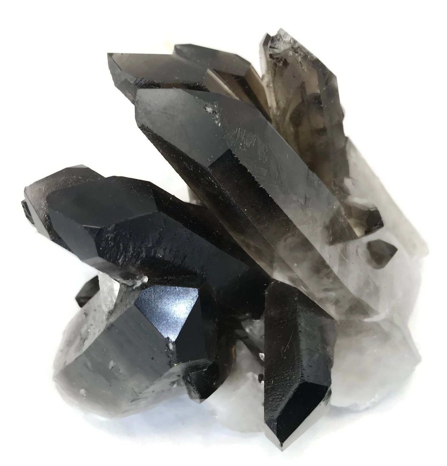 Black Quartz Cluster