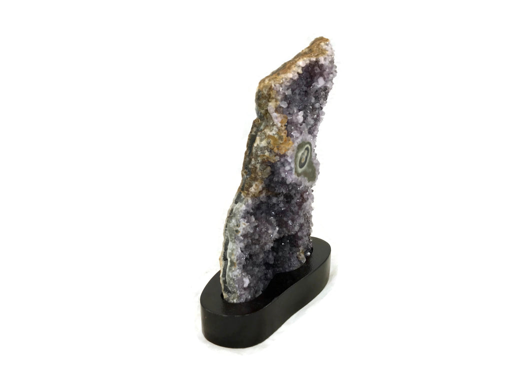 Green Eyed Uruguayan Amethyst Cluster
