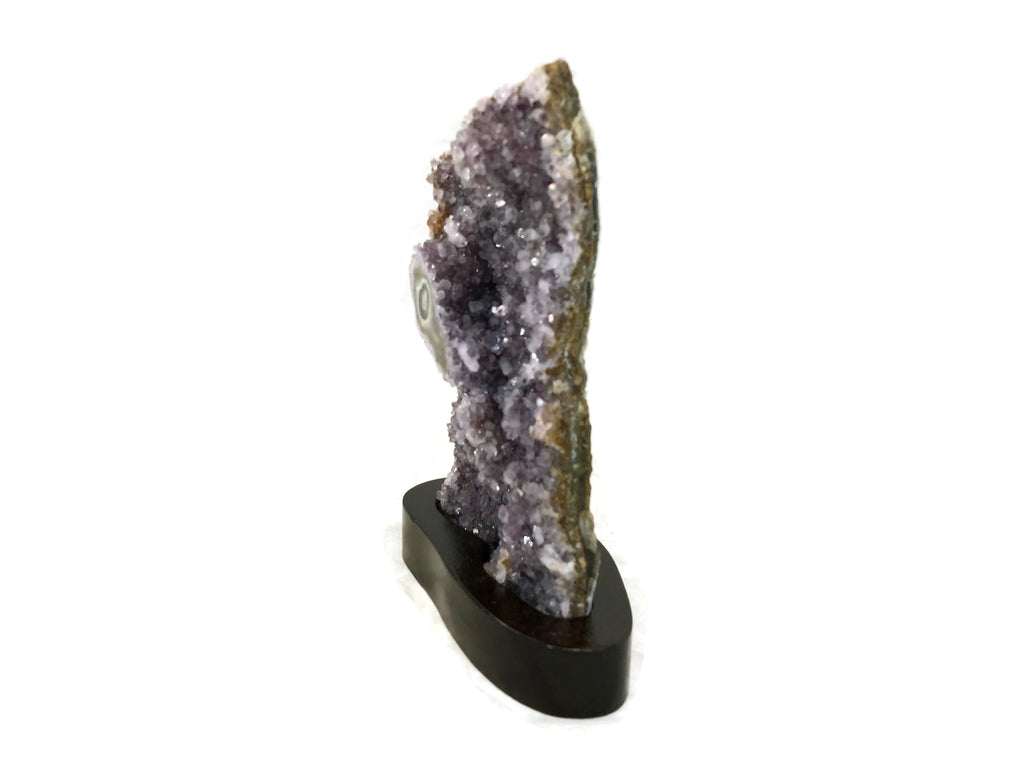 Green Eyed Uruguayan Amethyst Cluster