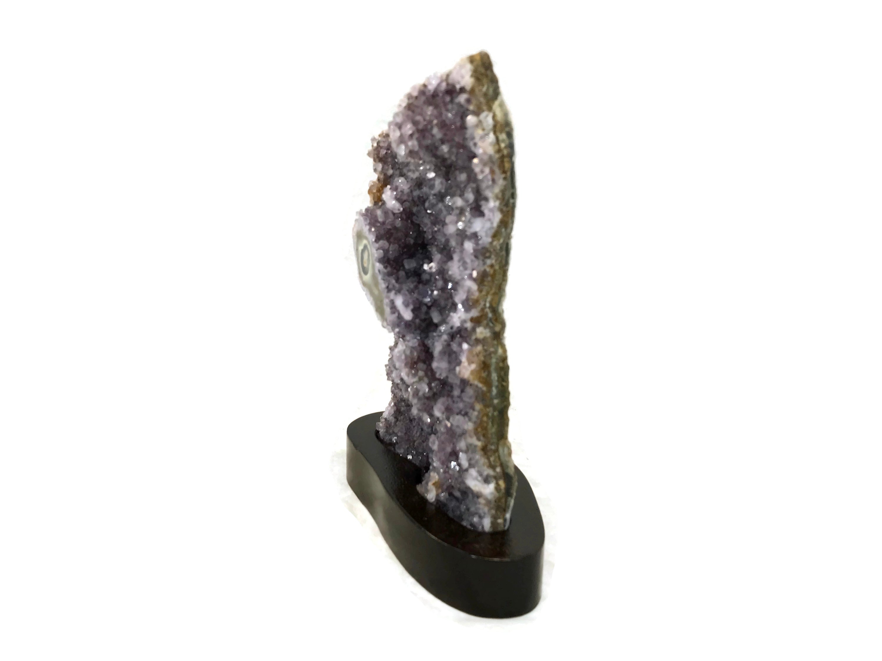 Green Eyed Uruguayan Amethyst Cluster