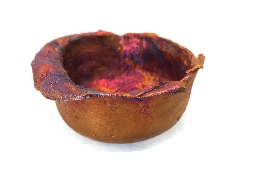 Small Splash Copper Bowl